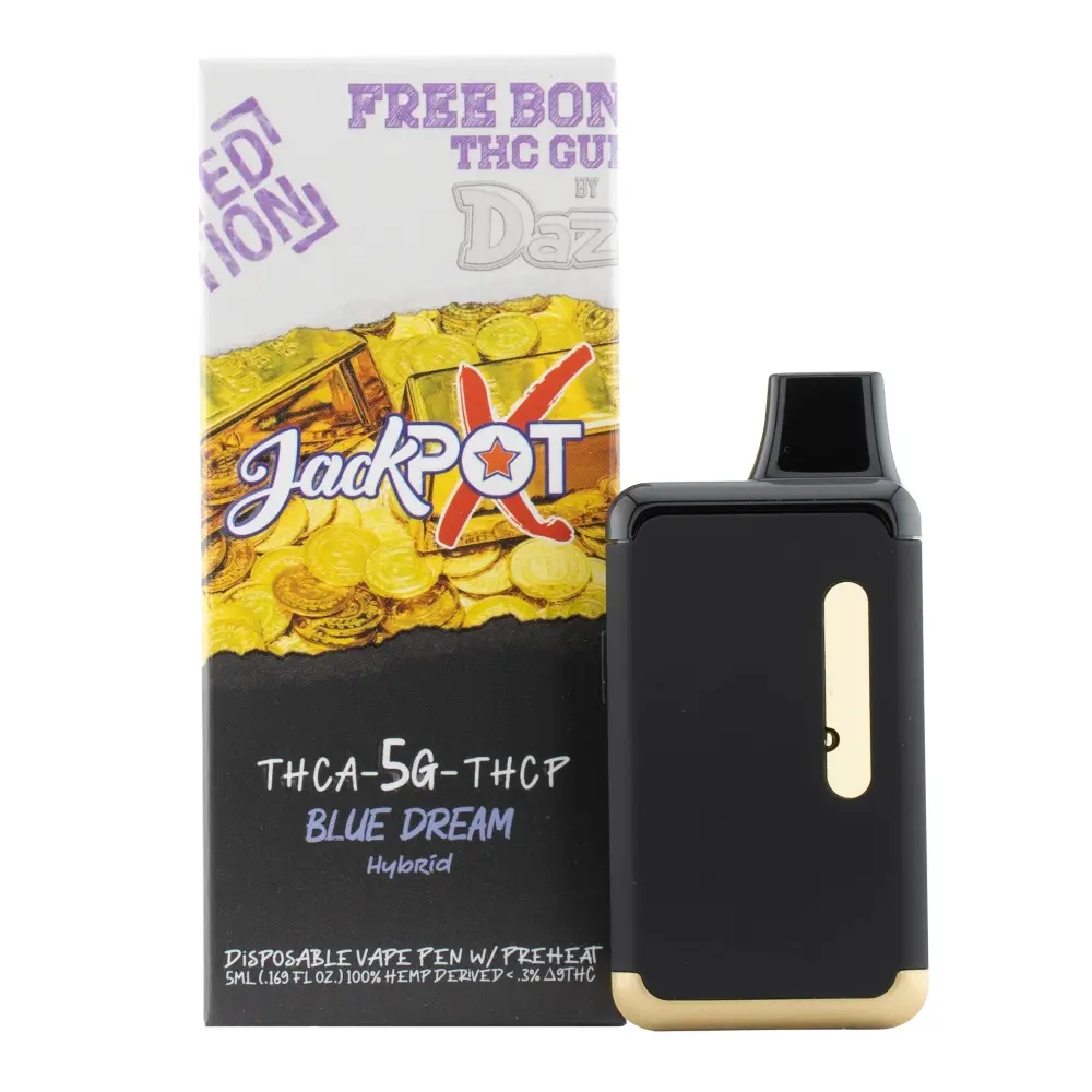 [T-1250-04] JACKPOTX 5G D8/THCA/THCP (BlueBerry Kush)
