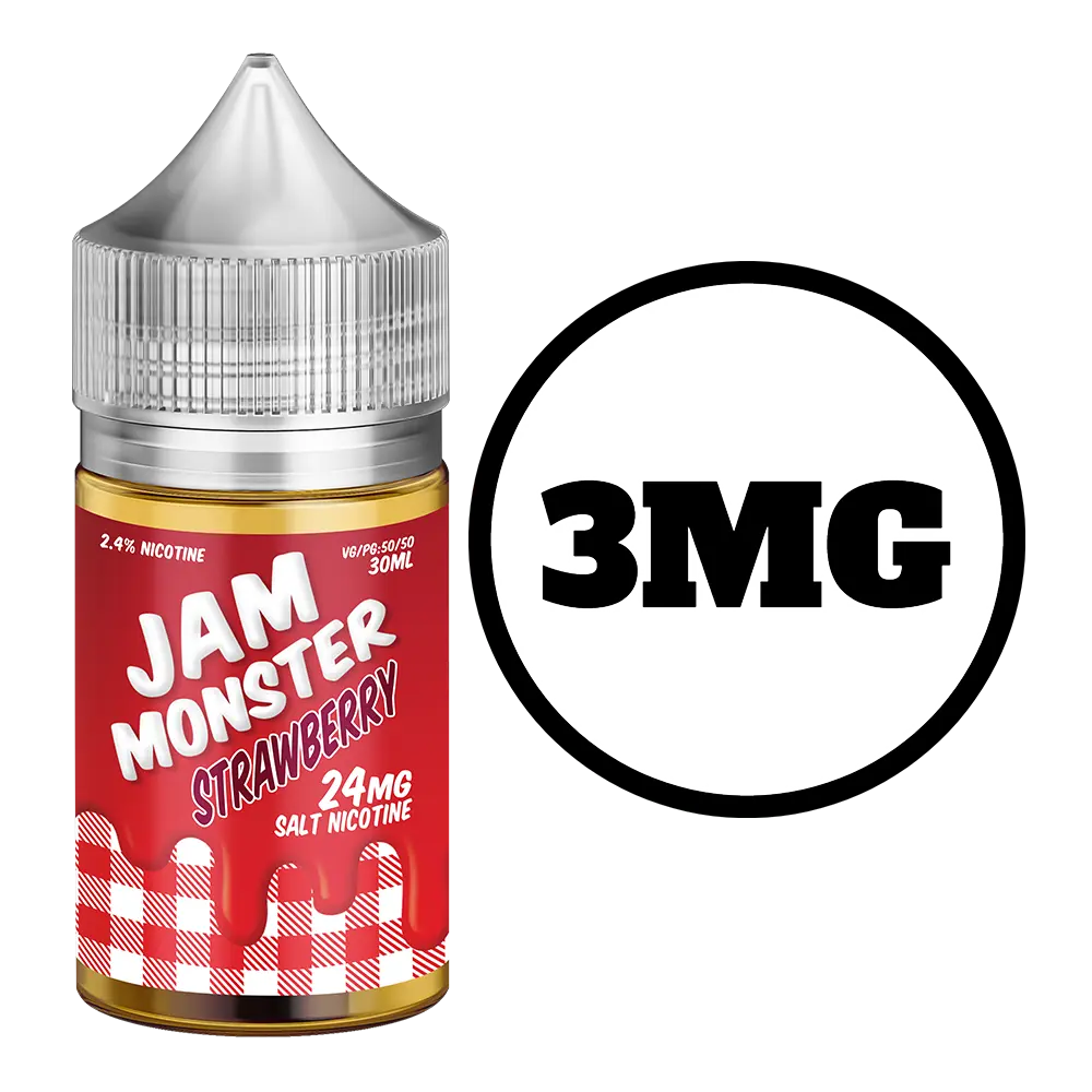 [Q-2649-01] JAM MONSTER 100ML (3mg, Strawberry)