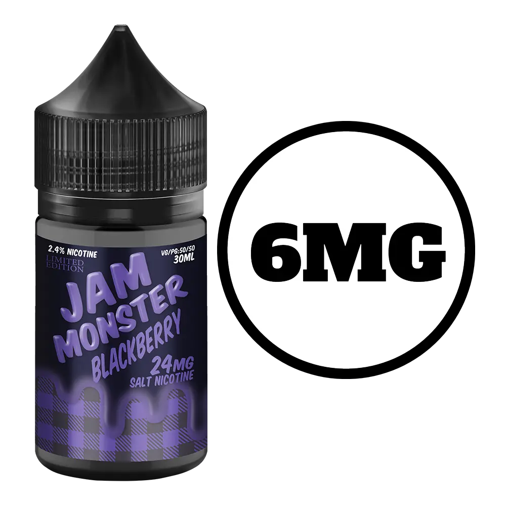 [Q-2649-06] JAM MONSTER 100ML (6mg, Blackberry)