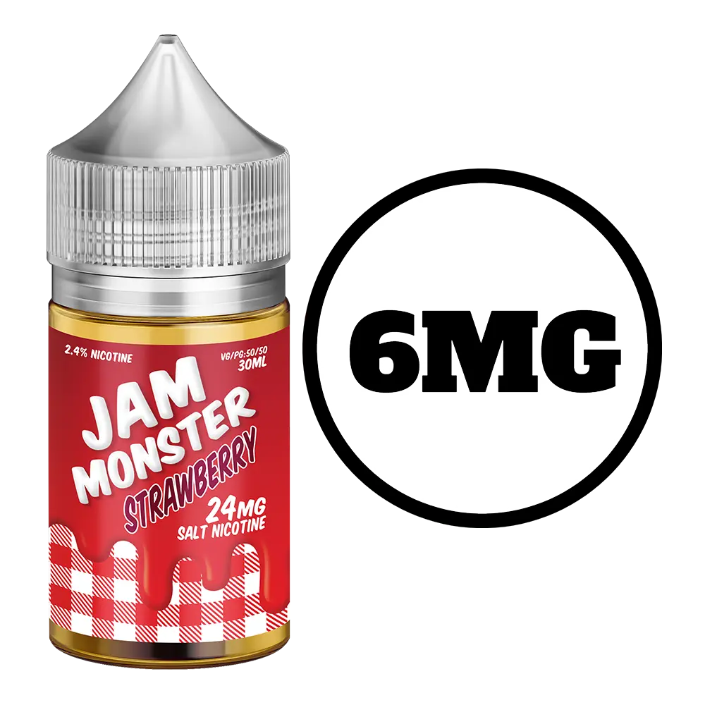 [Q-2649-02] JAM MONSTER 100ML (6mg, Strawberry)