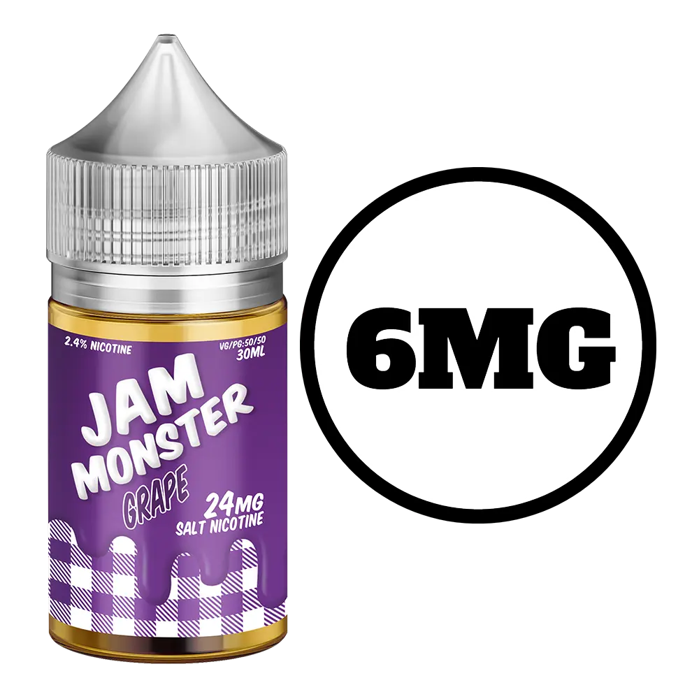 [Q-2649-16] JAM MONSTER 100ML (6mg, Grape)