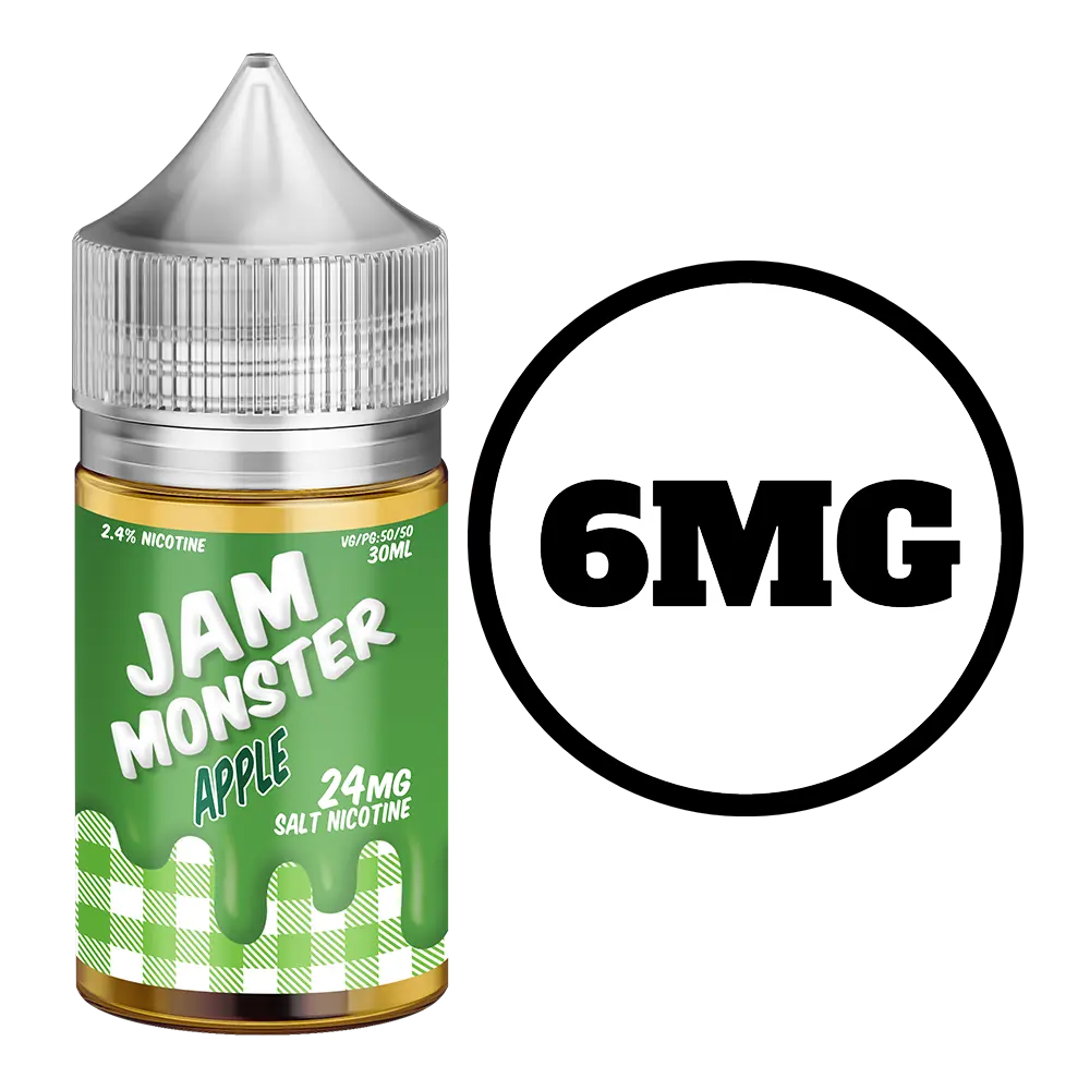 [Q-2649-18] JAM MONSTER 100ML (6mg, Apple)