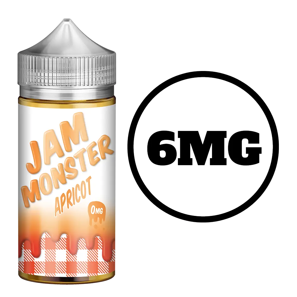 [Q-2649-20] JAM MONSTER 100ML (6mg, Apricot)
