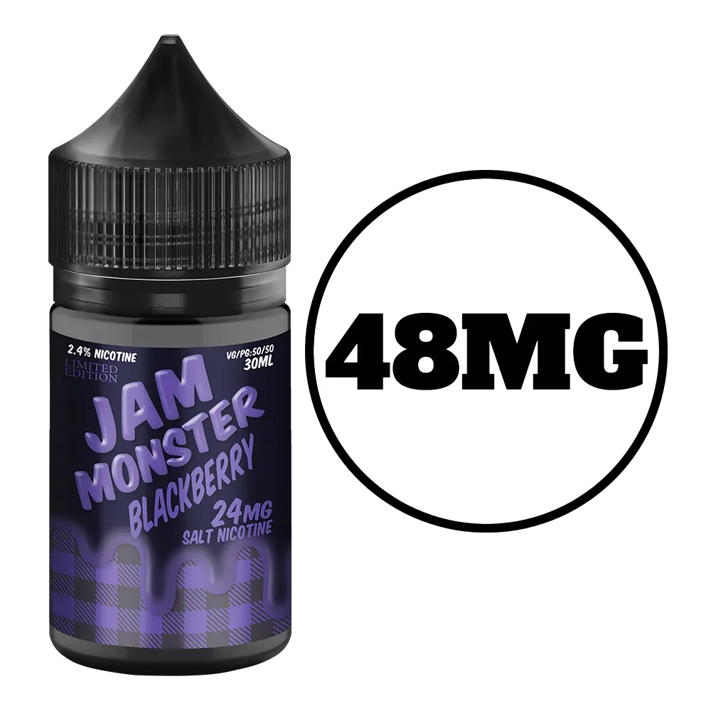 [Q-2650-06] JAM MONSTER SALT 30ML (48MG, Blackberry)