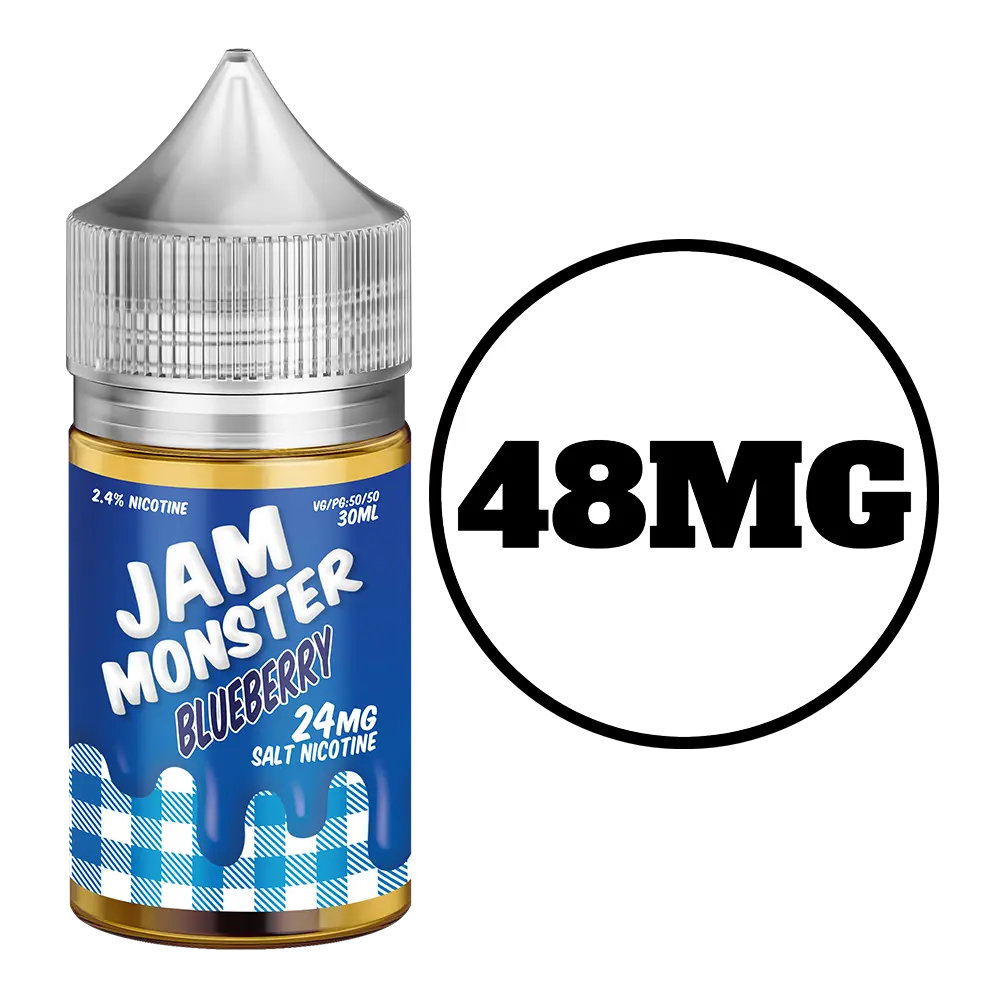 [Q-2650-12] JAM MONSTER SALT 30ML (48MG, Blueberry)