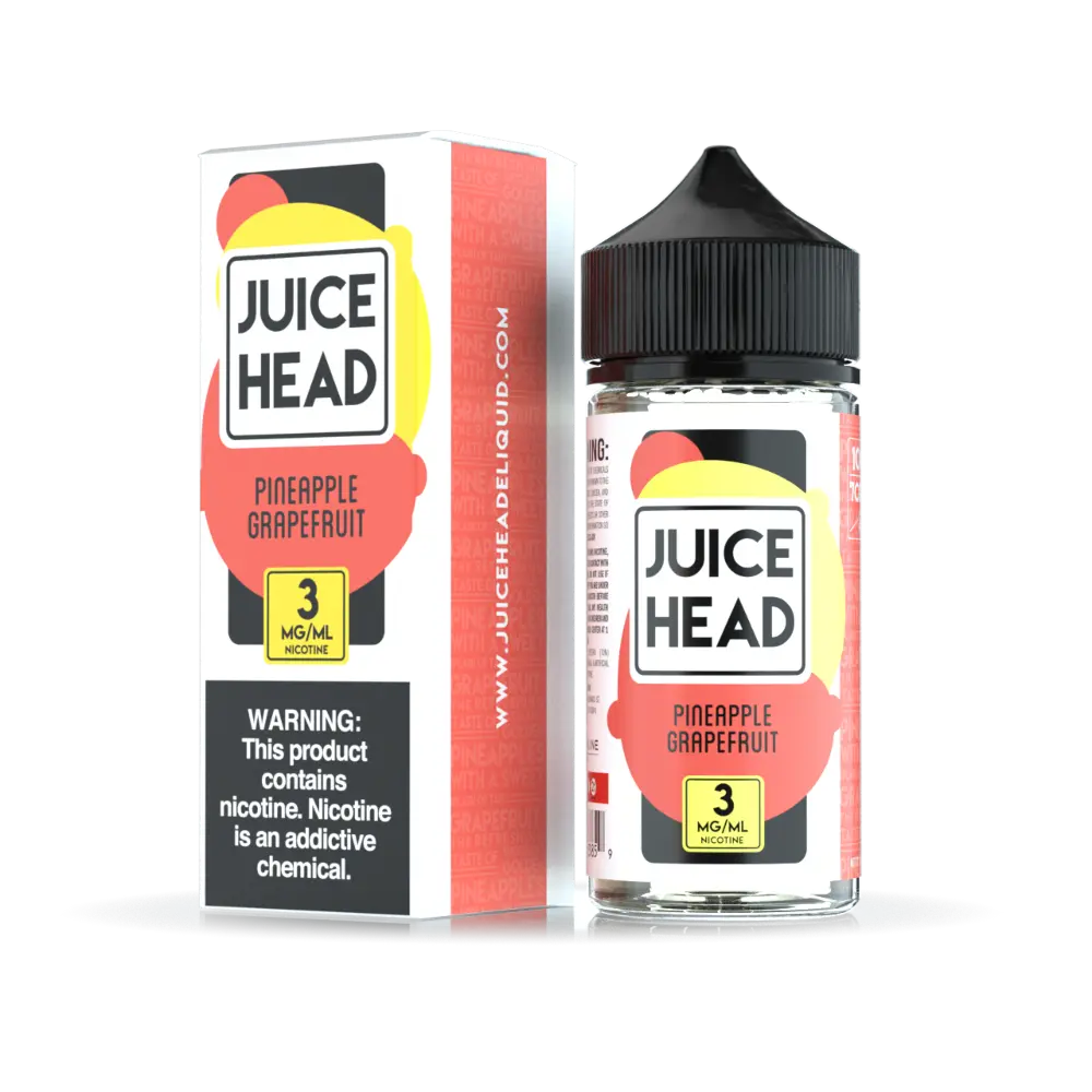 [Q-2666-10] JUICE HEAD 100ML (6MG, Pineapple Grapefruit)