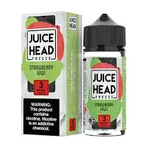 [Q-2668-14] JUICE HEAD FREEZE 100ML (3MG, Strawberry Kiwi)