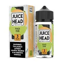 [Q-2668-07] JUICE HEAD FREEZE 100ML (3MG, Peach Pear)