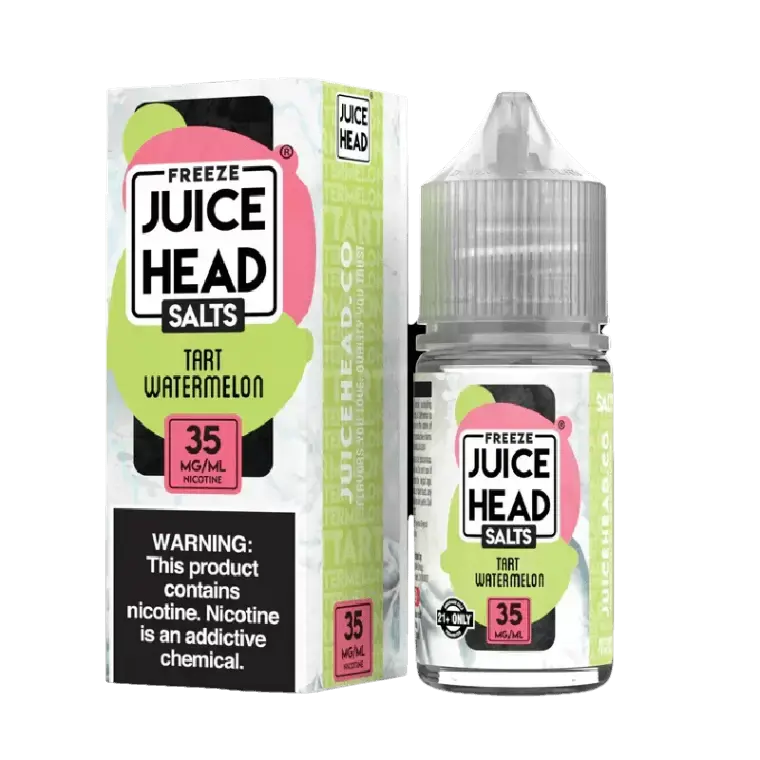 [Q-2669-09] JUICE HEAD FREEZE SALT 30ML (35MG, Tart Watermelon Ice)