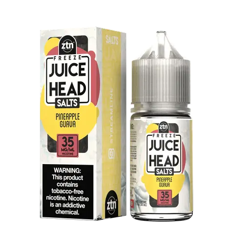 [Q-2669-03] JUICE HEAD FREEZE SALT 30ML (35MG, Pineapple Guava Ice)