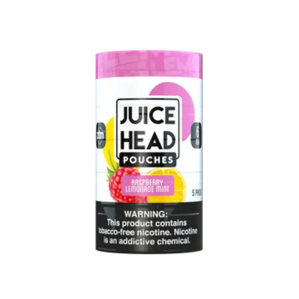 [Q-2671-07] JUICE HEAD POUCHES 5CT (6mg, Raspberry Lemonade Mint)