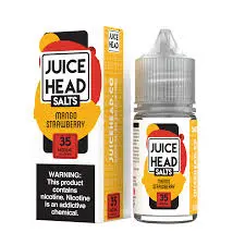 [Q-2672-20] JUICE HEAD SALT 30ML (25mg, Mango Strawberry)