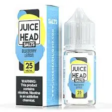 [Q-2672-15] JUICE HEAD SALT 30ML (25mg, Blueberry Lemon)