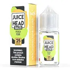 [Q-2672-13] JUICE HEAD SALT 30ML (25mg, Peach Pear)