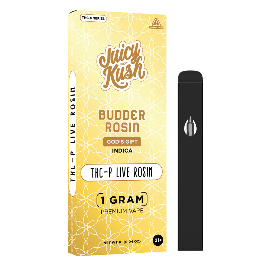[Q-4256-01] JUICY KUSH 1G Disposable THC-P 5PK a Box (Chem Berry)
