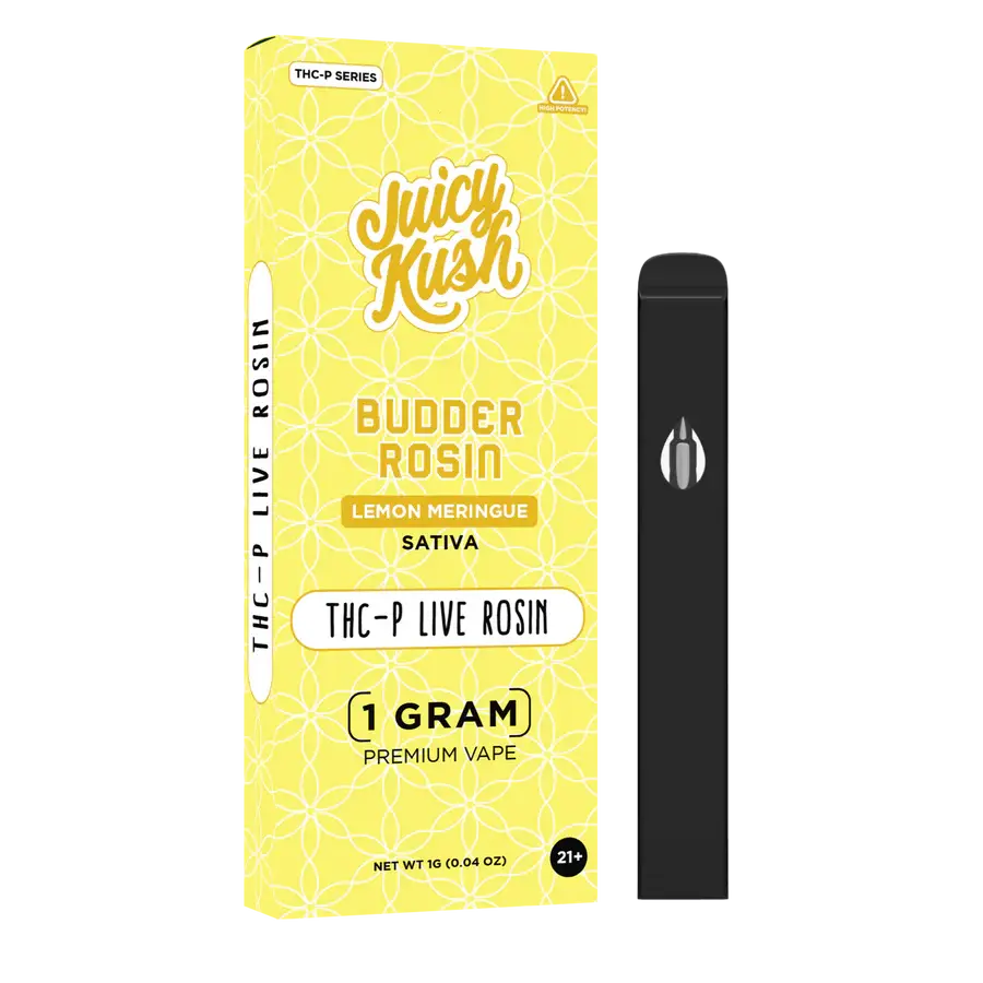 [Q-4256-03] JUICY KUSH 1G Disposable THC-P 5PK a Box (Lemon Meringue)