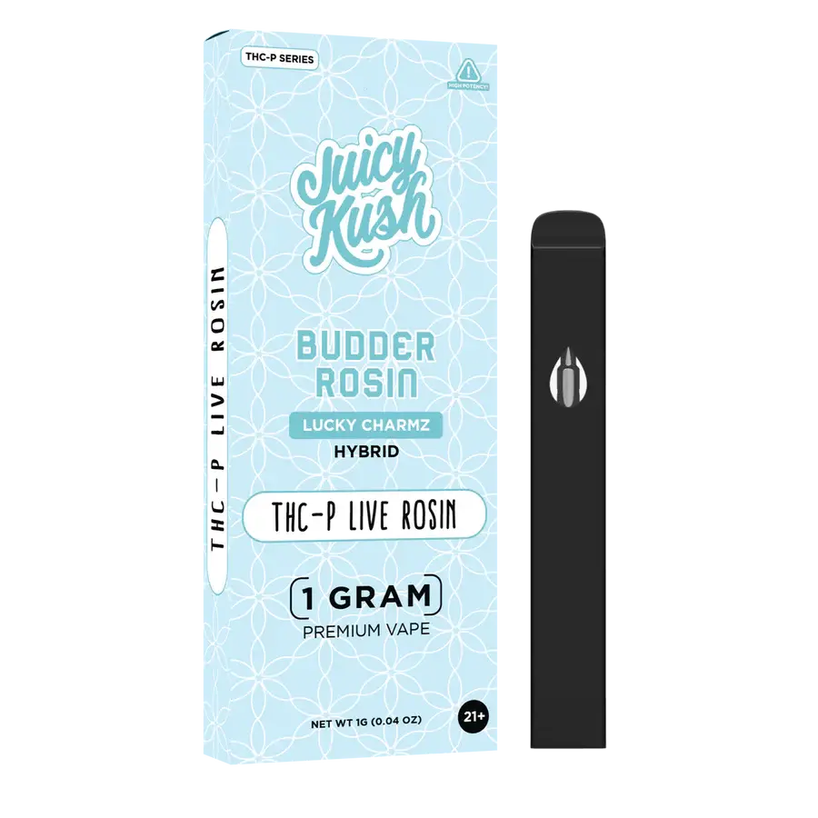 [Q-4256-04] JUICY KUSH 1G Disposable THC-P 5PK a Box (Lucky Charmz)