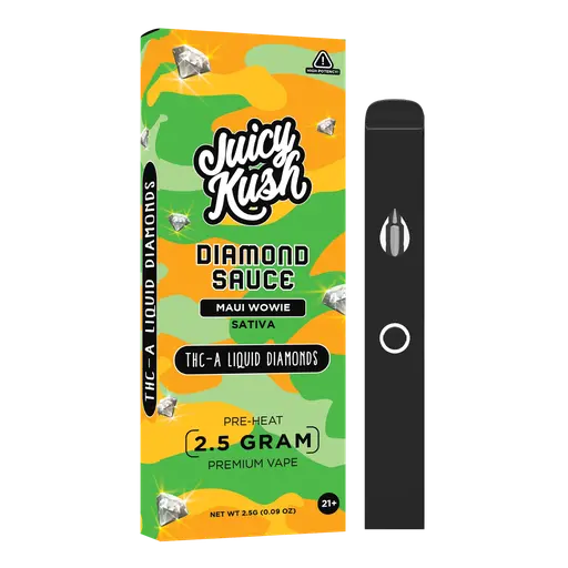 [T-1522-03] Juicy Kush THC-A 2.5g 5ct Disposable (Jealousy (Hybrid))