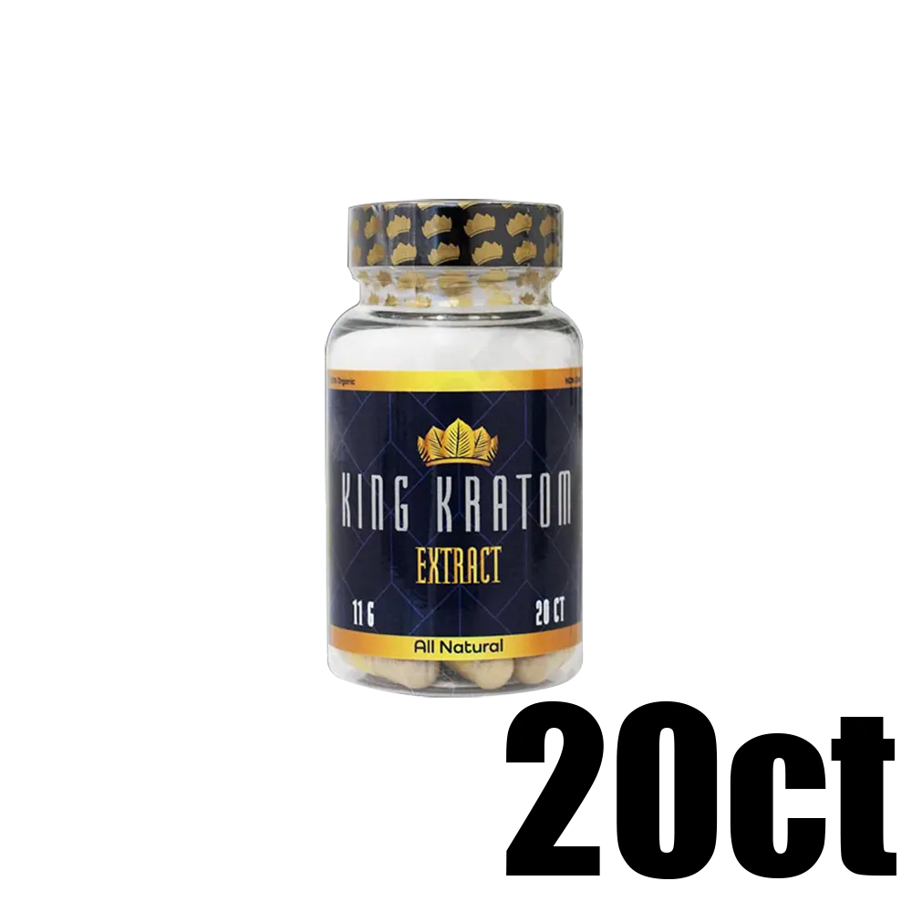 KING KRATOM EXTRACT 20CT
