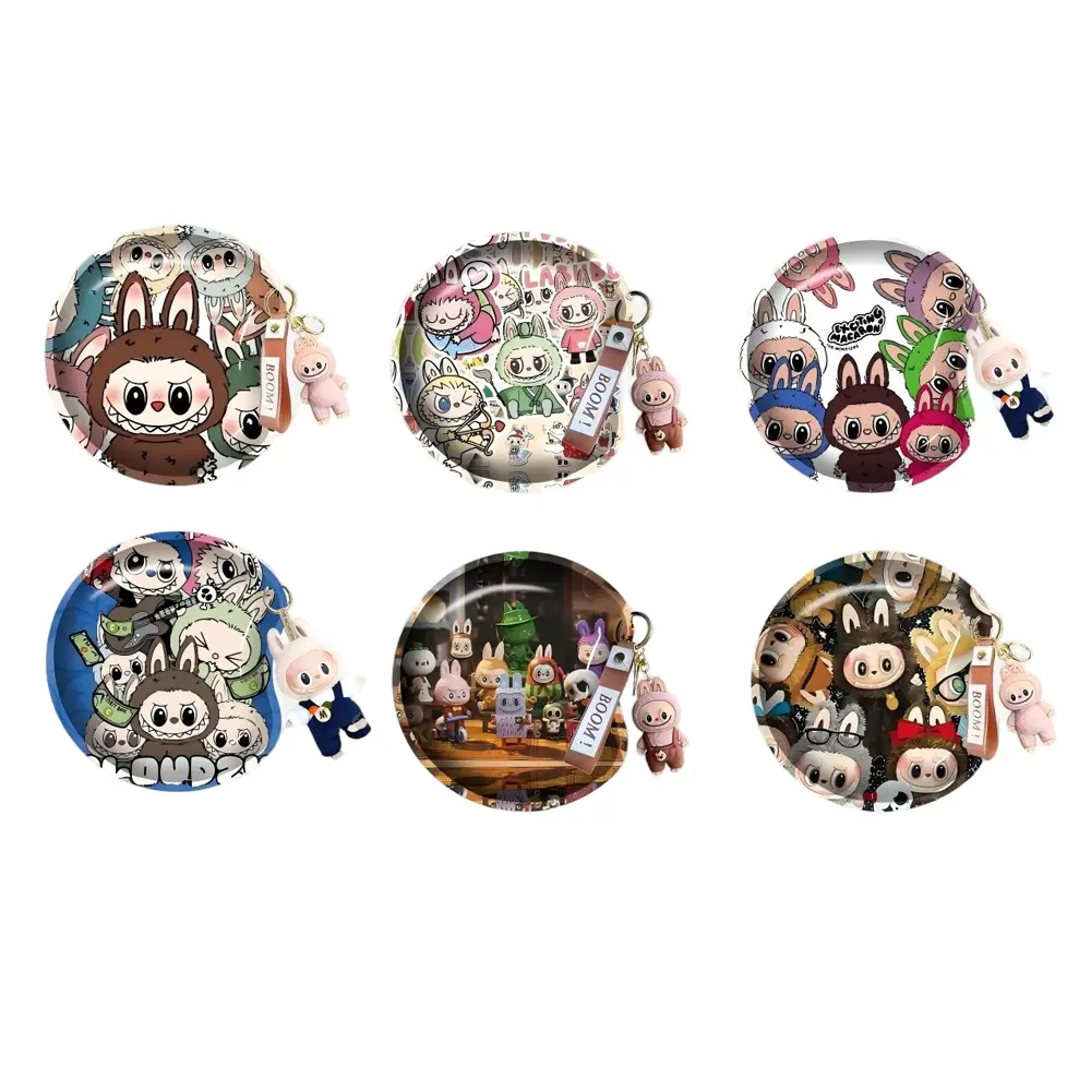 labubu Tray with keychain Display of 12PK