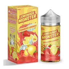 [Q-2726-18] LEMONADE MONSTER 100ML (0mg, Strawberry Lemonade)