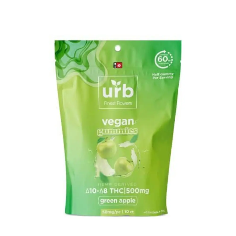 [T-1124-03] LIFTED MADE DELTA 8 - DELTA 10 500MG 10CT (Green Apple)