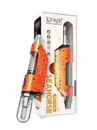 [Q-2761-06] LOOKAH SEAHORSE PRO PLUS 650MAH (Orange Black Spatter)
