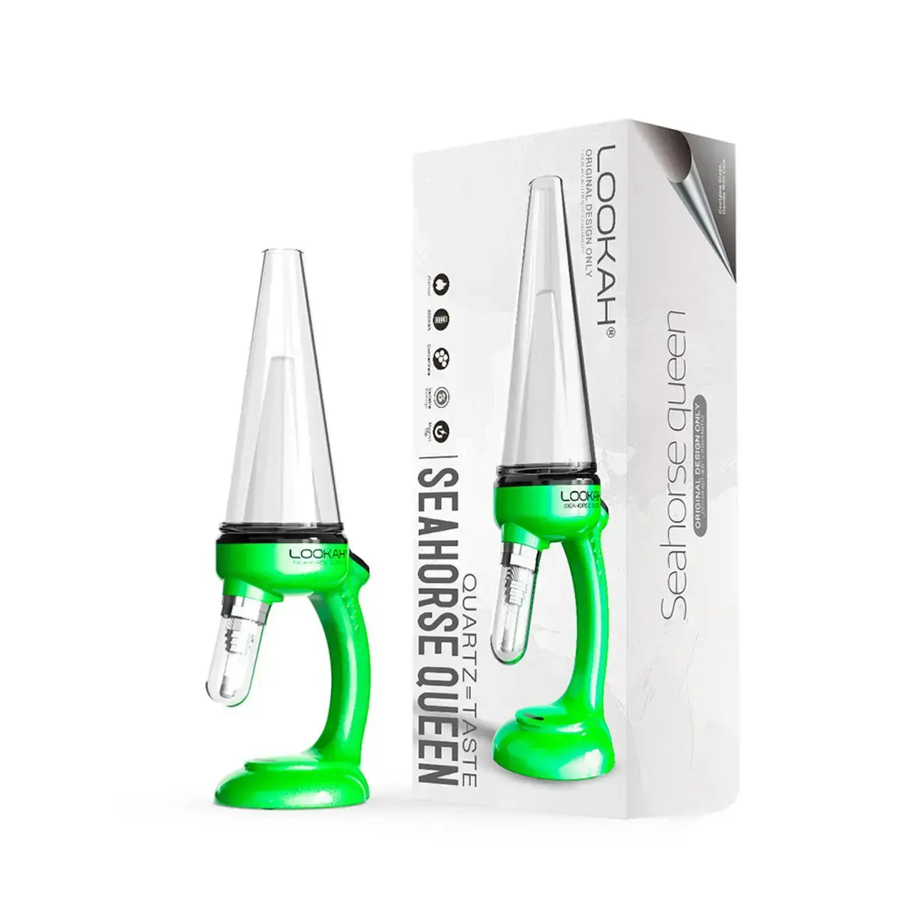 [Q-4782-04] Lookah Seahorse Queen 800mAh VV Electric Nectar Collector (Green)