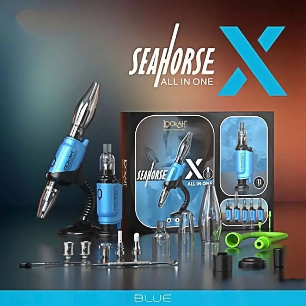 [Q-2763-08] LOOKAH SEAHORSE X WAX PEN (Blue)