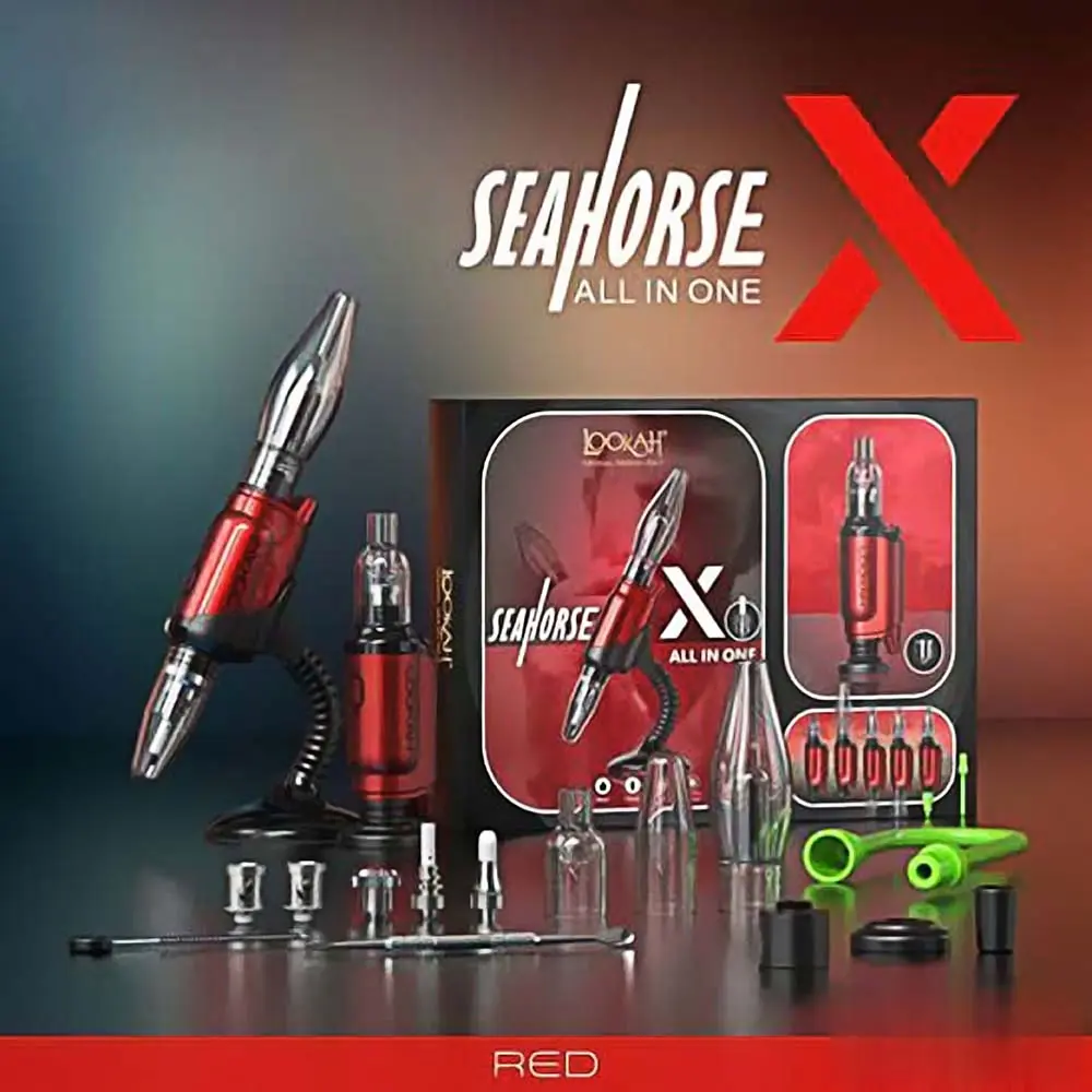 [Q-2763-02] LOOKAH SEAHORSE X WAX PEN (Red)