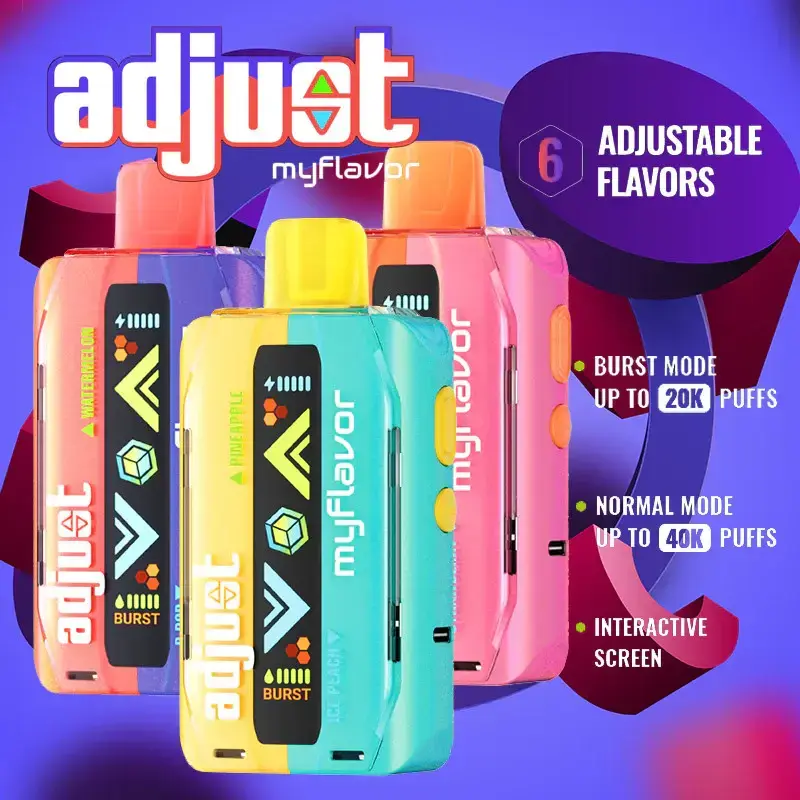 [Q-4289-12] LOST MARY ADJUST MYFlavor 40000 20ML (Strawberry Mint Candy)