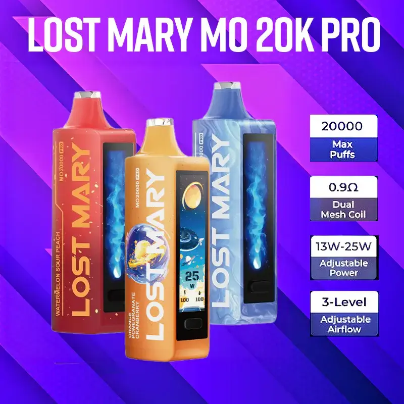 [Q-2769-28] LOST MARY MO20000 DISPOSABLE 18ML 5PK (Pure)