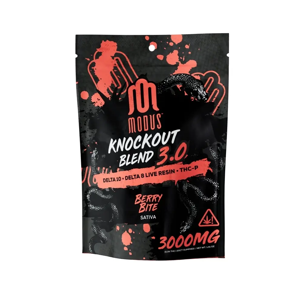 [T-1162-06] MEDUSA KNOCKOUT BLEND GUMMIES (Berry Bites - Sativa)