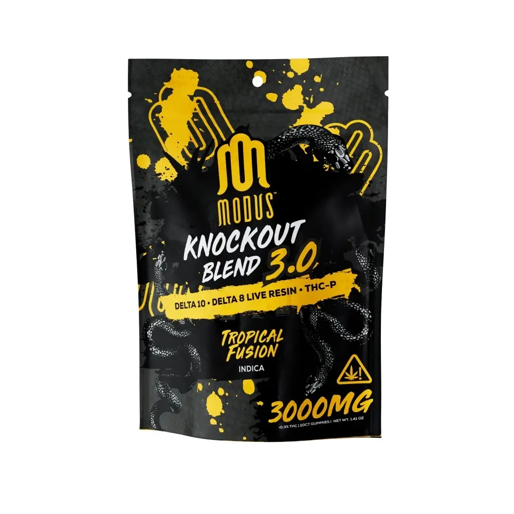 [T-1162-05] MEDUSA KNOCKOUT BLEND GUMMIES (Tropical Fusion - Indica)