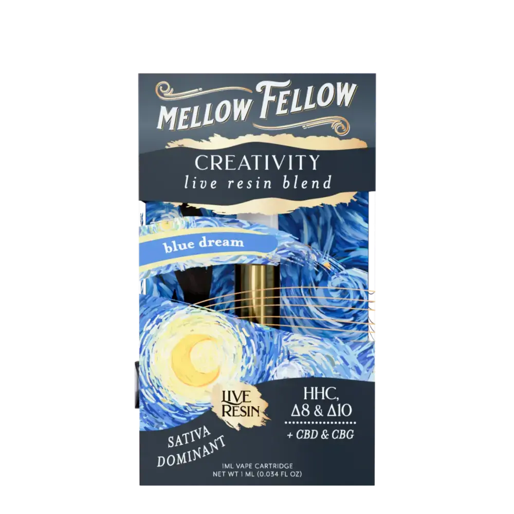 Mellow Fellow 1ML Cart Live Resin 6PK a Box