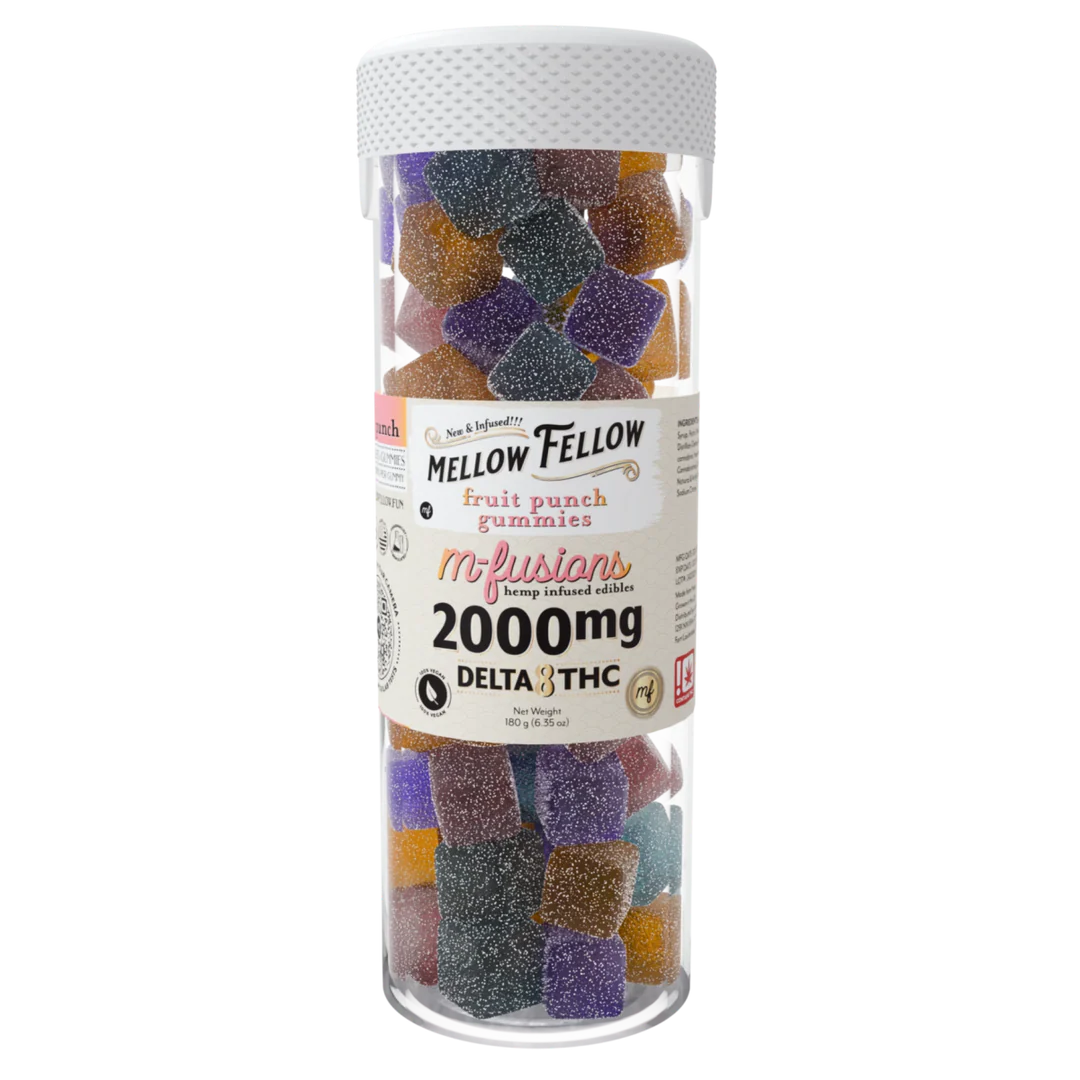 MELLOW FELLOW DELTA 8 M-FUSION EDIBLES 2000MG