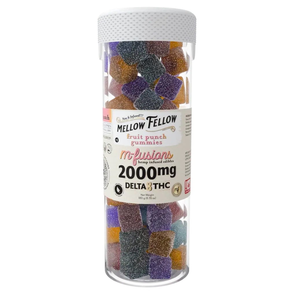 MELLOW FELLOW DELTA 8 M-FUSION EDIBLES 2000MG