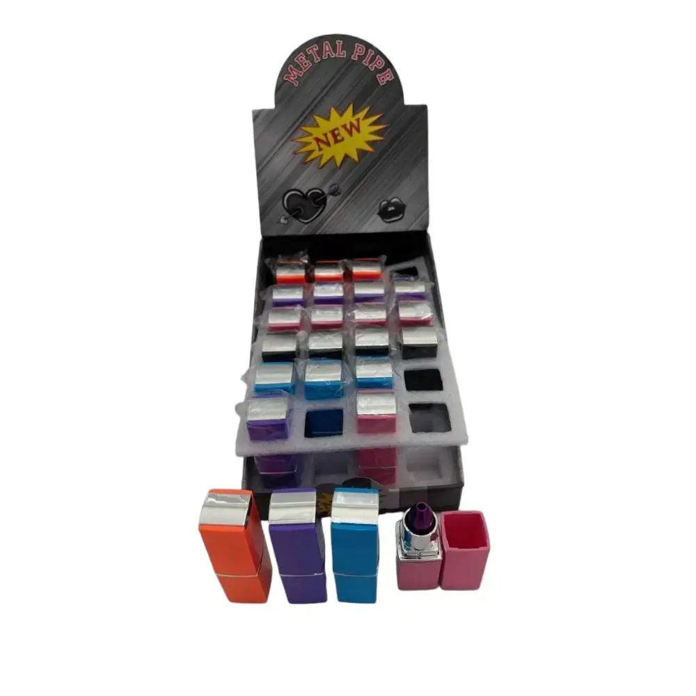 [T-1474-08] Metal Handpipe Display (HMP-009 24pcs/Display)