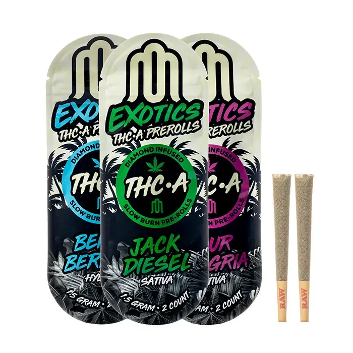 [T-1475-04] Modus Exotics Diamond THC-A Pre Rolls 2CT 1.5G 10PACK (Jack Diesel)