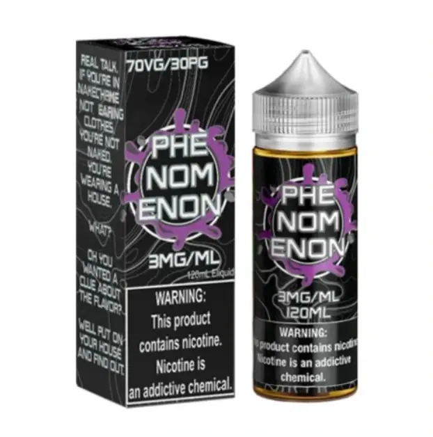 [Q-2929-07] NOMENON 120ML (3MG, Phenomenon)