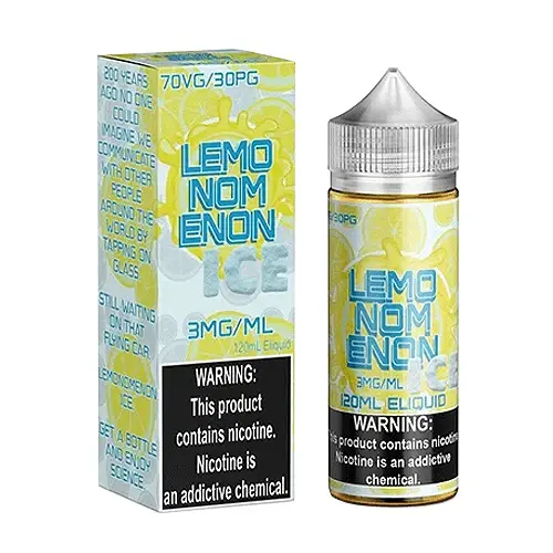 [Q-2930-04] NOMENON ICE 120ML (3MG, Lemonomenon)