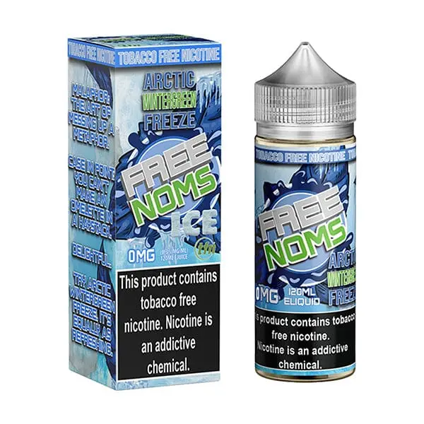 [Q-2927-02] NOM FREENOM 120ML (6mg, Arctic Wintergreen Freeze)