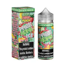 [Q-2927-21] NOM FREENOM 120ML (6mg, Icy Tart Green Apple Strawberry Peach)