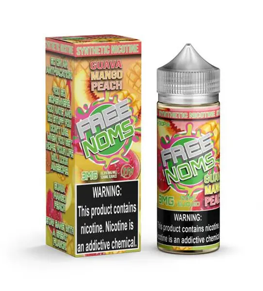 [Q-2927-18] NOM FREENOM 120ML (6mg, Guava Mango Peach)