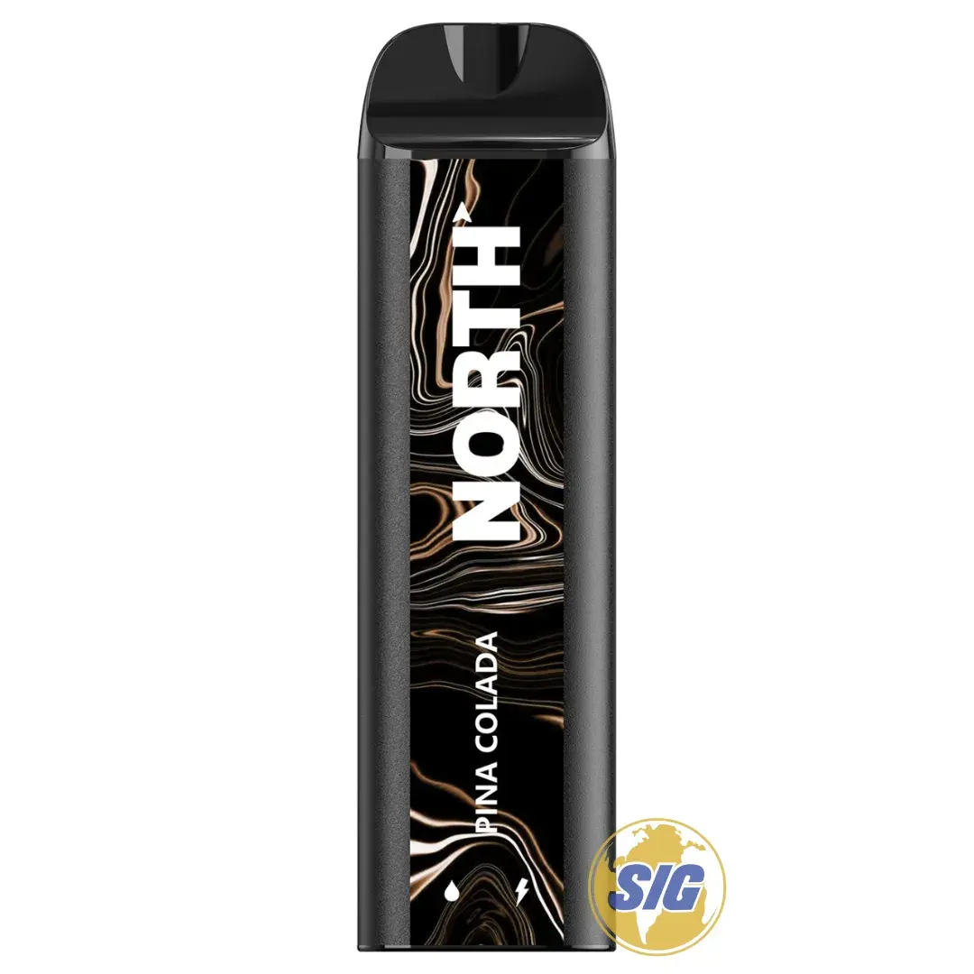 [Q-2932-01] NORTH DISPOSABLE 5000PUFF 10ML (Pina Colada)