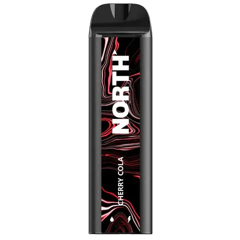 [Q-2932-04] NORTH DISPOSABLE 5000PUFF 10ML (Cherry Cola)