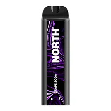 [Q-2932-16] NORTH DISPOSABLE 5000PUFF 10ML (Grape Soda)