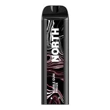 [Q-2932-14] NORTH DISPOSABLE 5000PUFF 10ML (Bubble Gum Freeze)