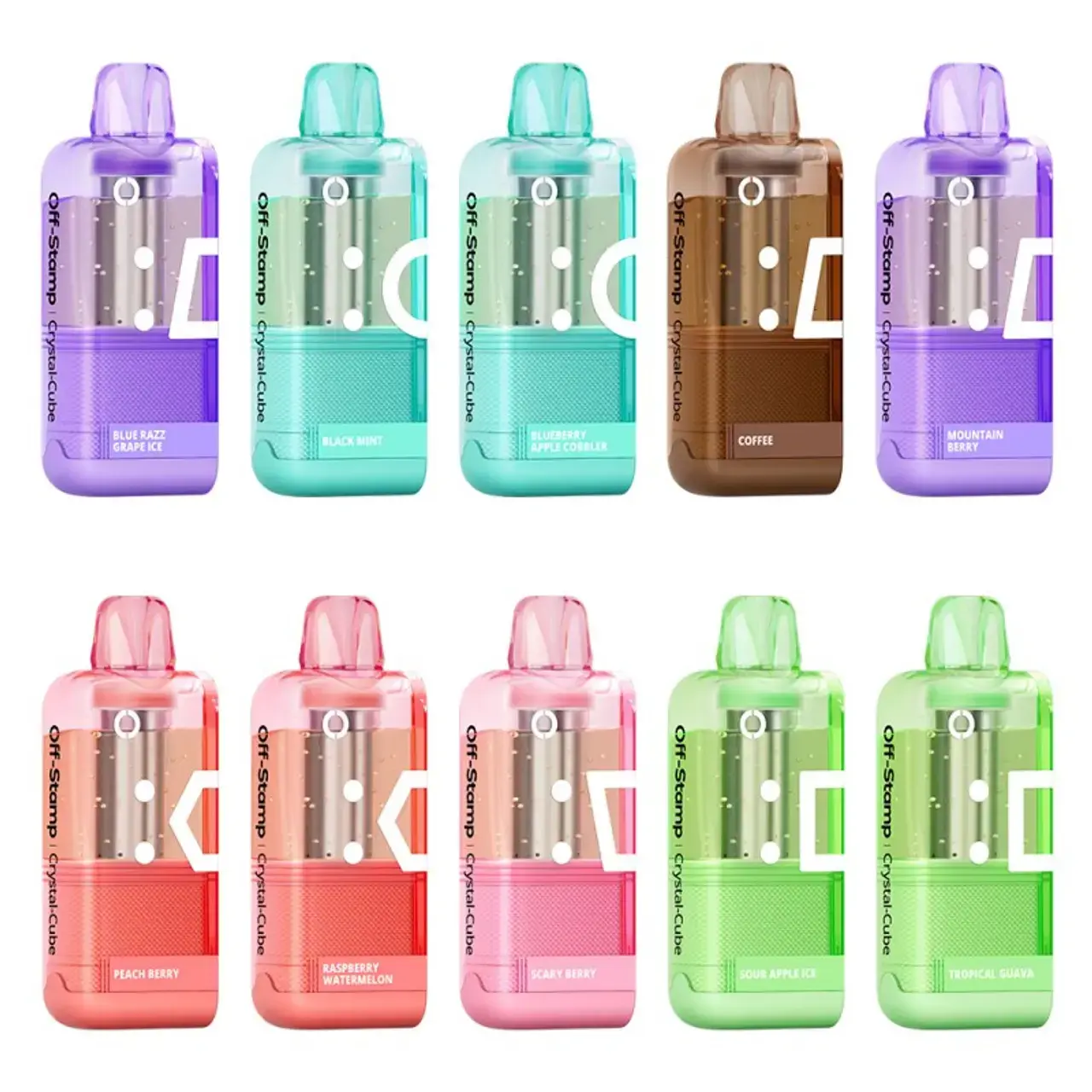 [10118-04] Off Stamp X-Cube35000 Crystal 17ml Kit 5PK (Raspberry Watermelon)