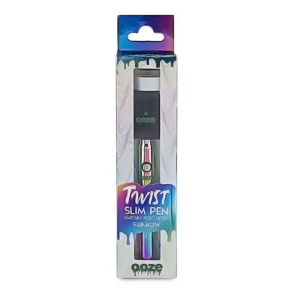 [Q-3015-05] OOZE SLIM PEN TWIST BATTERY + SMART USB (Rainbow)